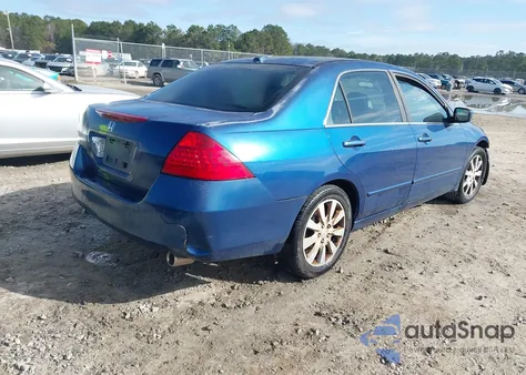 2006 Honda Accord 3.0 Ex из США, поврежденный, VIN 1HGCM66566A031362